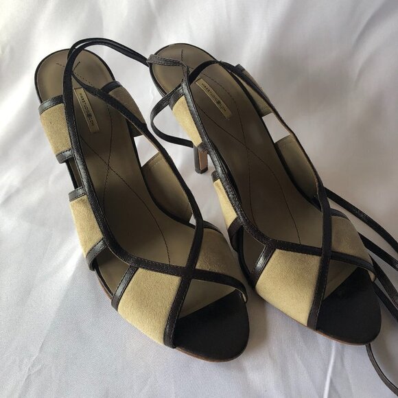 MAX STUDIO 8M PEEP TOE GLADIATOR SANDAL - Picture 1 of 4